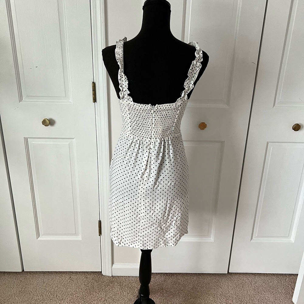 Polka Dot Ruffle Dress - Picture 3 of 6